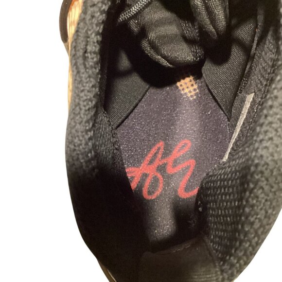 Adidas AE 1 Anthony Edwards Mens 7 Basketball Shoes Black & Orange Lace-Up High- - Picture 10 of 11